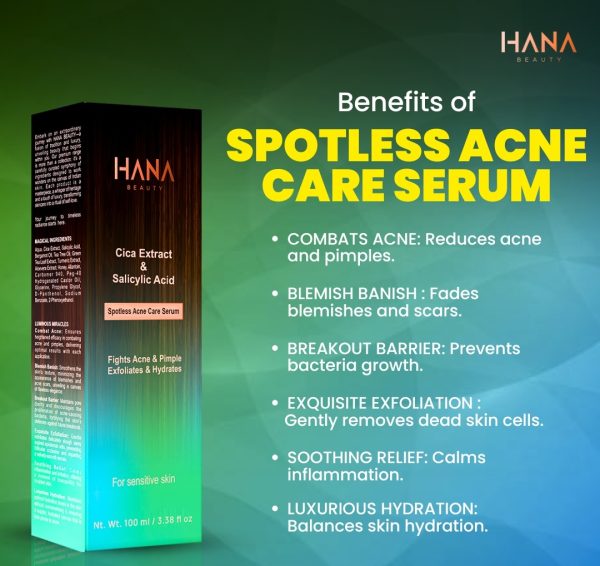 Spotless Acne Care Serum | Soumi’s Hana Beauty